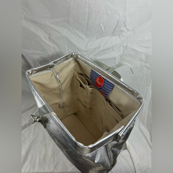 HTF Genuine The Prepster Emergency Backpack fireproof silver metallic - Picture 16 of 16